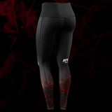 Hayabusa x UFC BJJ Leggings Dames - Zwart/Rood