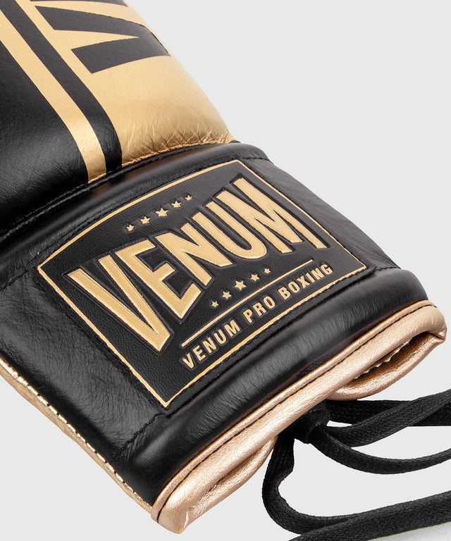 Luvas de boxe Venum Shield – Preto/Ouro