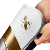 Hayabusa Scheenbeschermers T3 Full - Wit/Goud