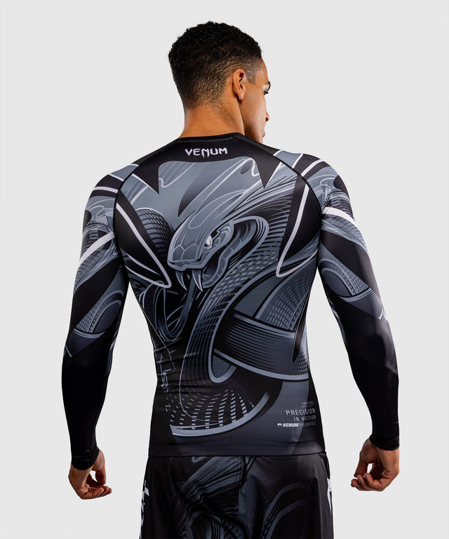Venum Rashguard Crimson Viper 2.0 Lange Mouwen - Zwart/Grijs