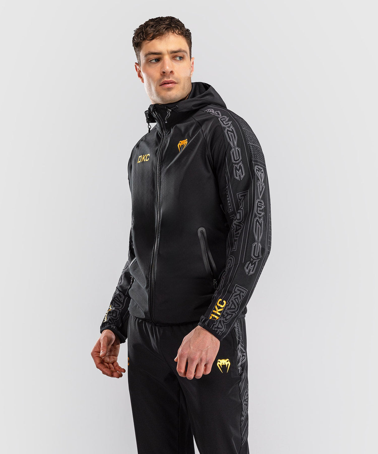 Venum Karate Combat Trainingsjack - Zwart/Grijs
