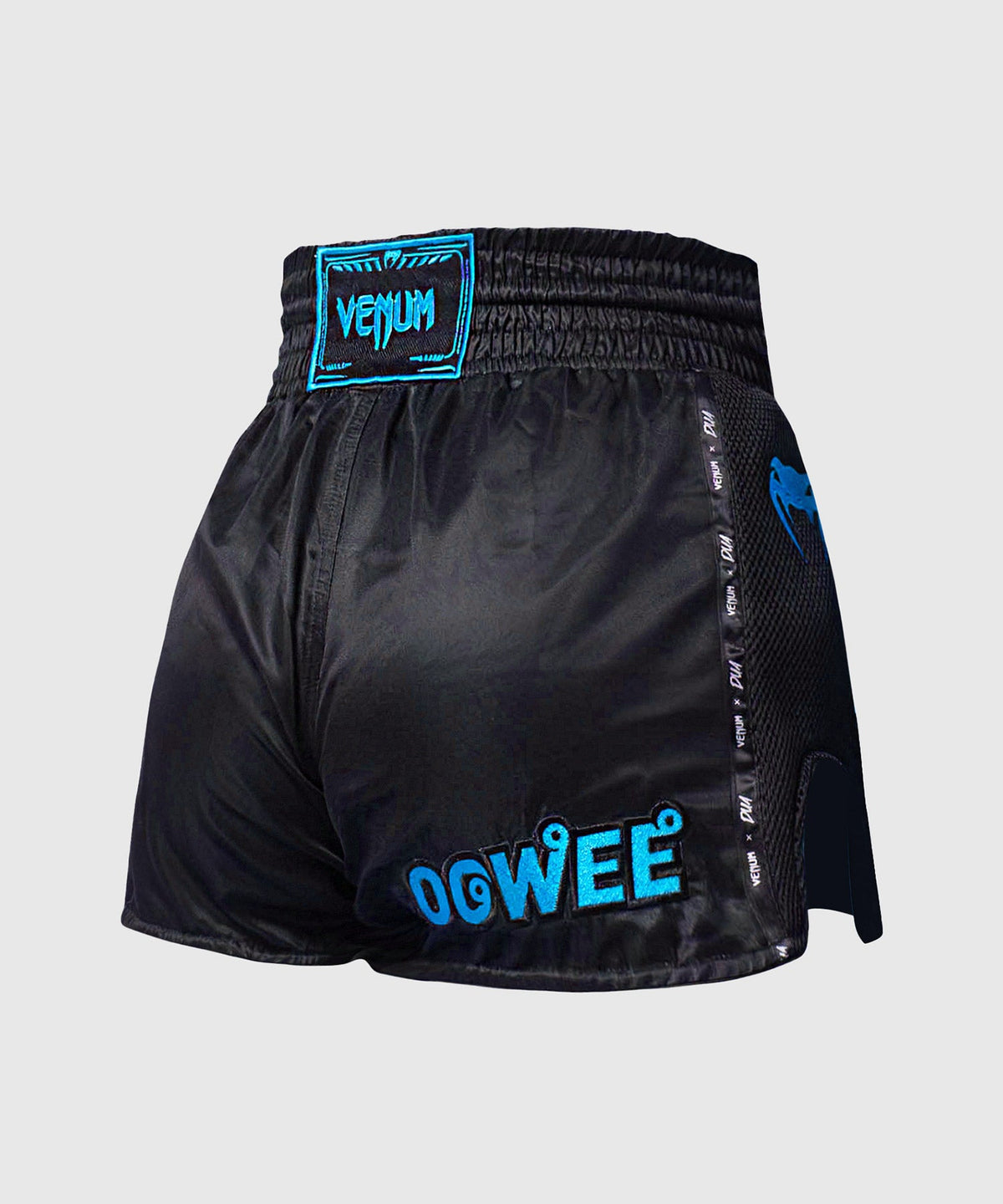 Venum Muay Thai Shorts x Dua - Zwart/Electric Blue