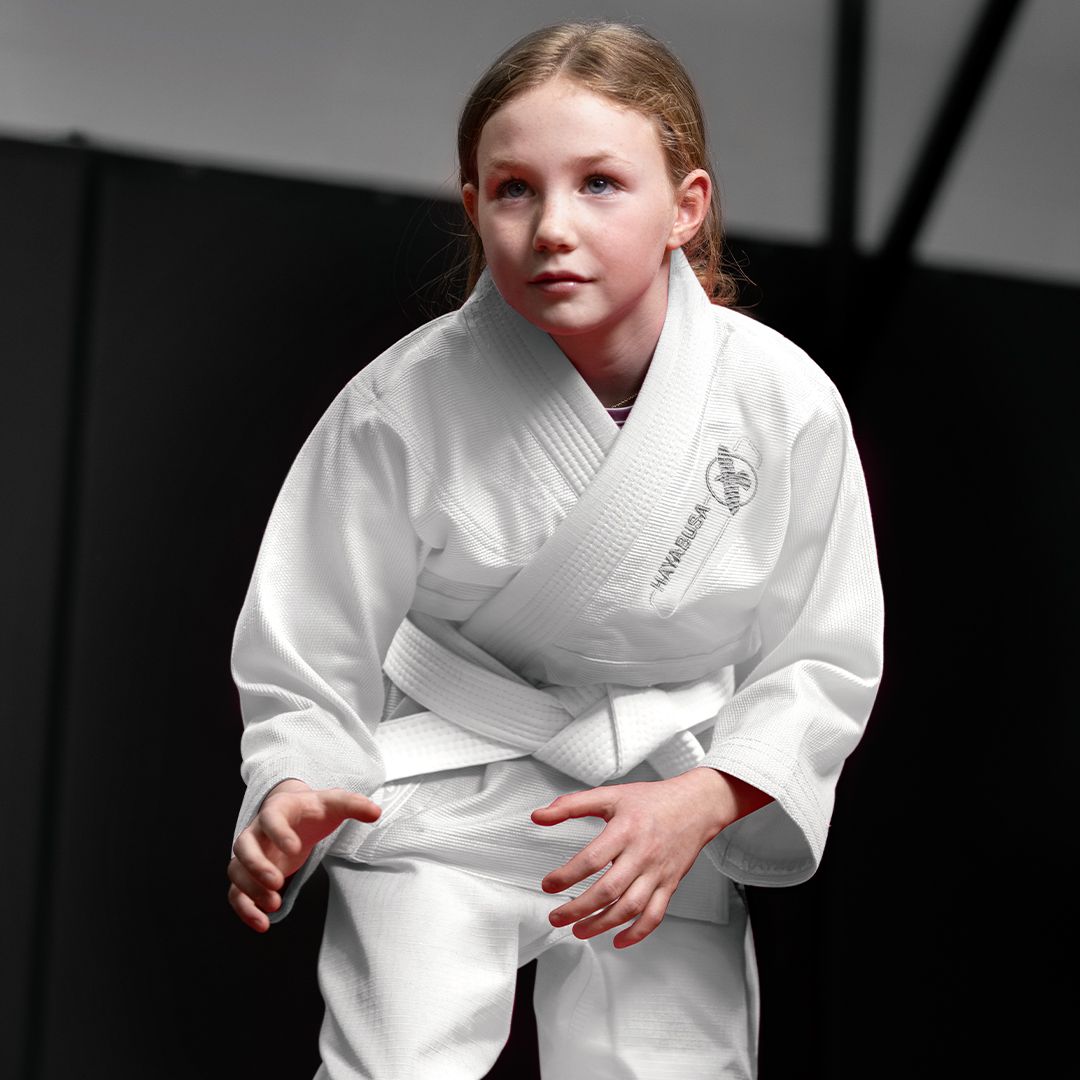 Hayabusa BJJ Gi Essential Kinderen - Wit