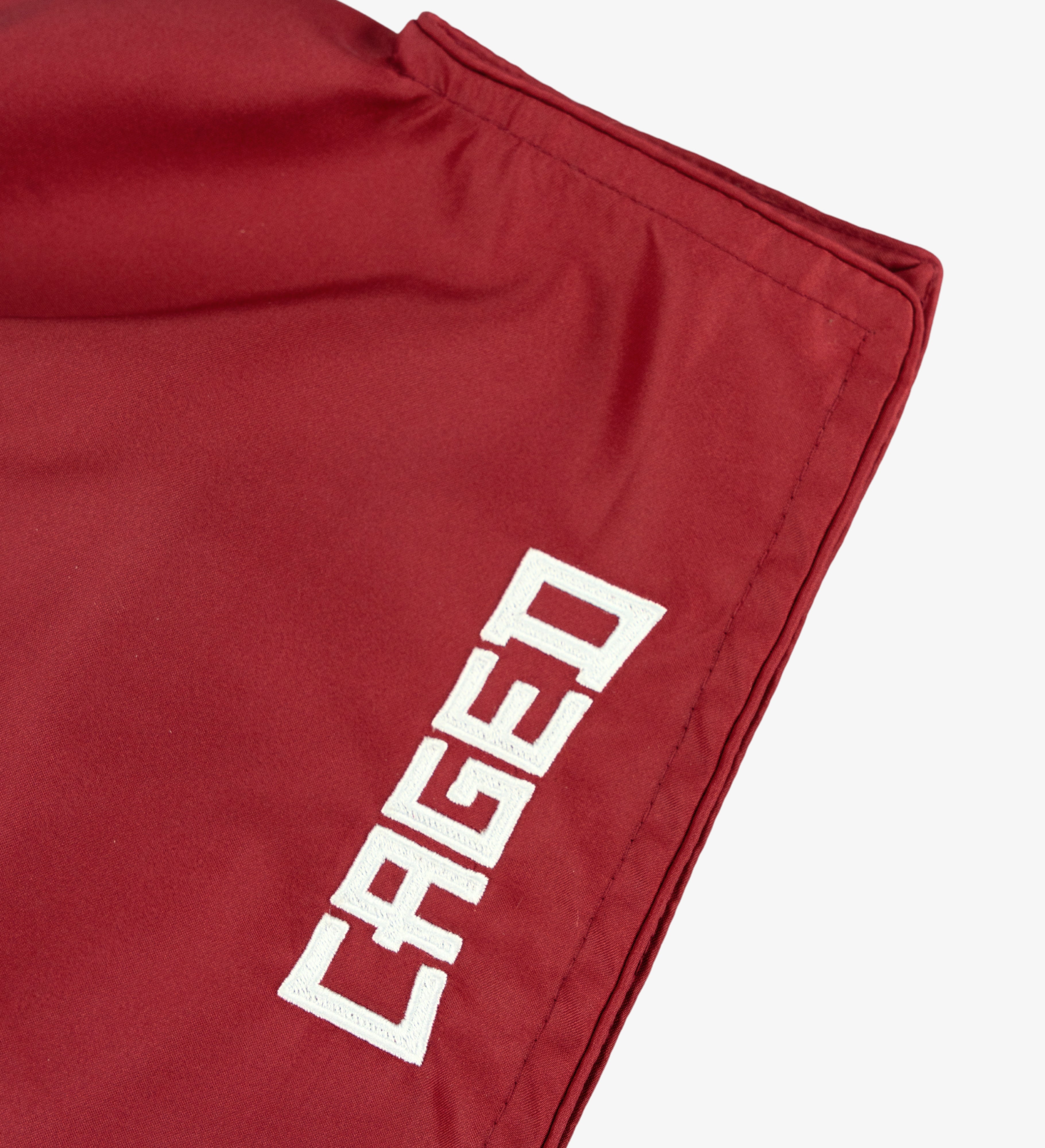 Caged Classic Muay Thai Shorts - Bordeaux Rood