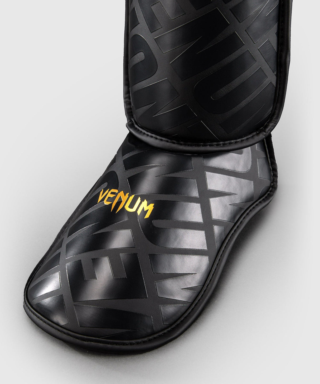 Venum Scheenbeschermers Contender 1.5 XT 3D - Zwart/Goud
