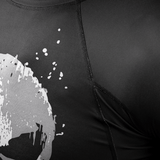 Hayabusa x Marvel Rashguard The Punisher Korte Mouwen - Zwart