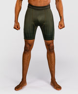 Venum MMA Shorts Stealth - Kaki/Donkergroen