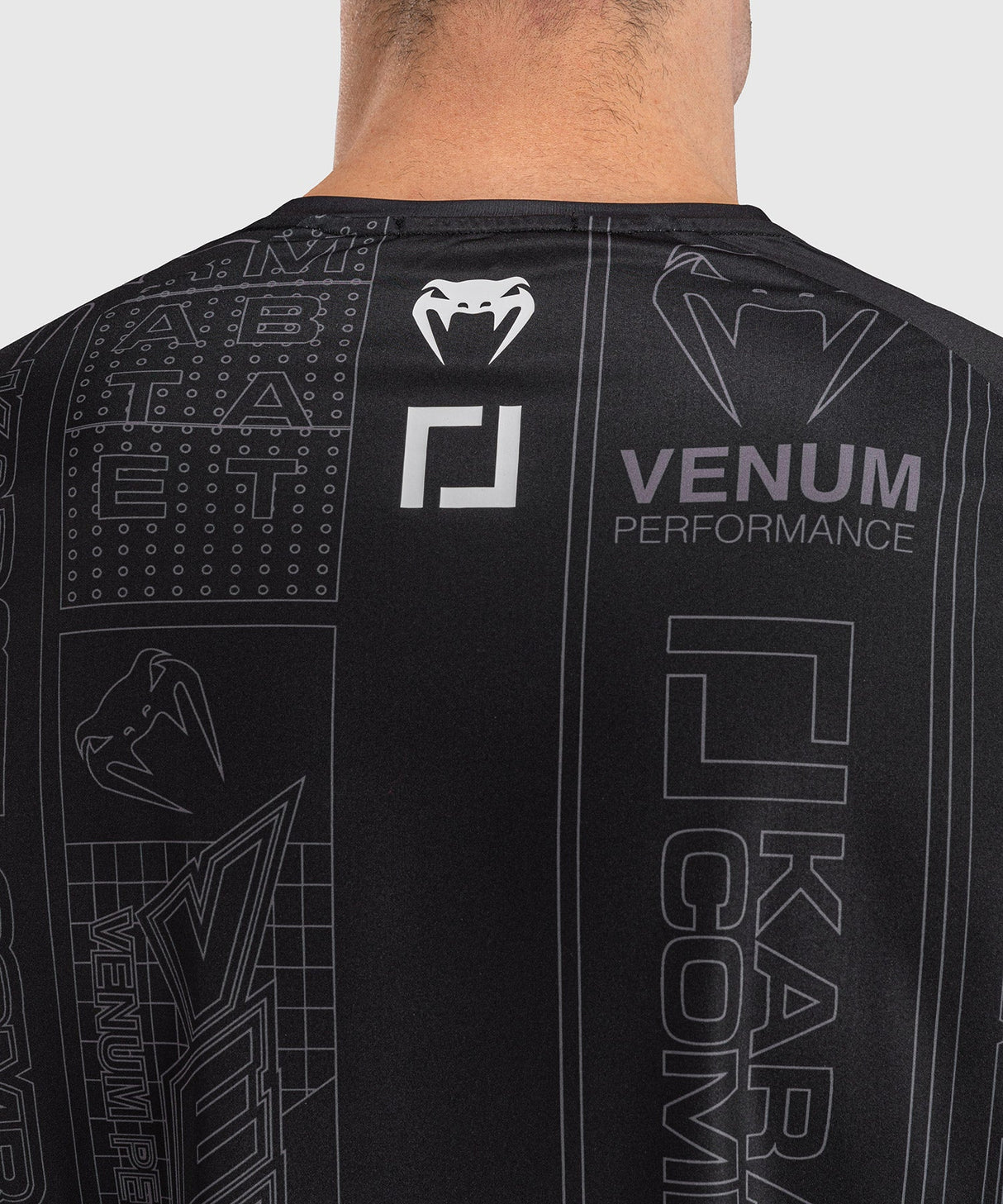 Venum Tank Top Karate Combat Dry Tech - Zwart/Grijs