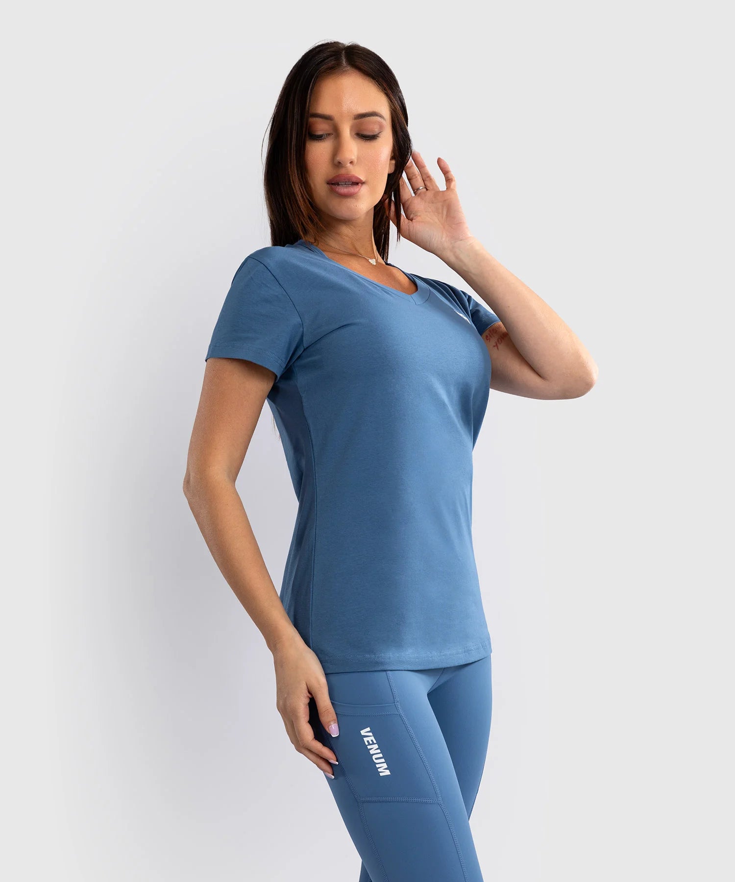 Venum Dames T-shirt Essential - Storm Blue