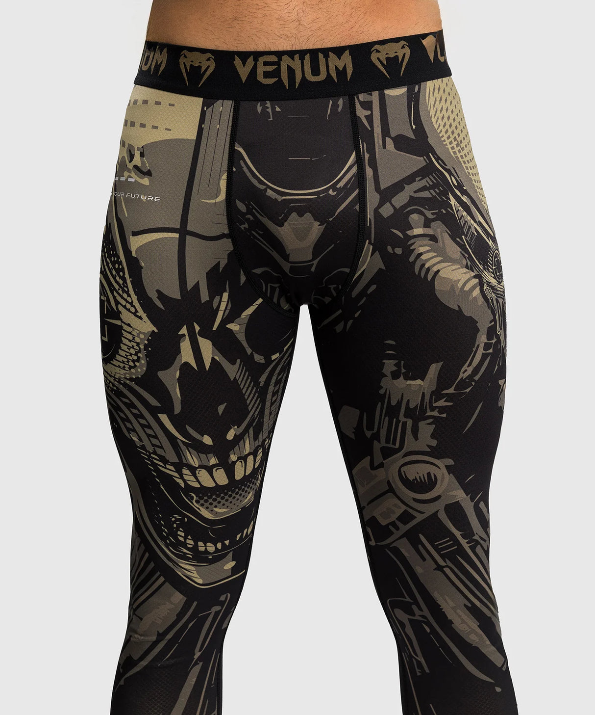 Venum Spats Invader - Zwart
