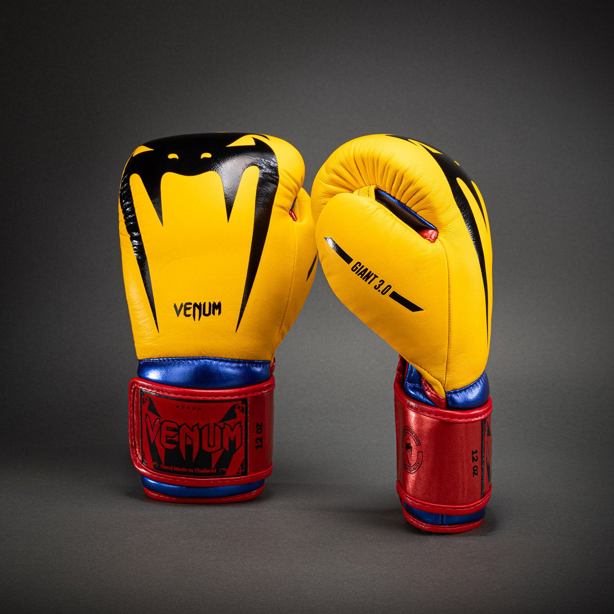 Venum Bokshandschoenen Giant 3.0 - Geel/Blauw/Rood
