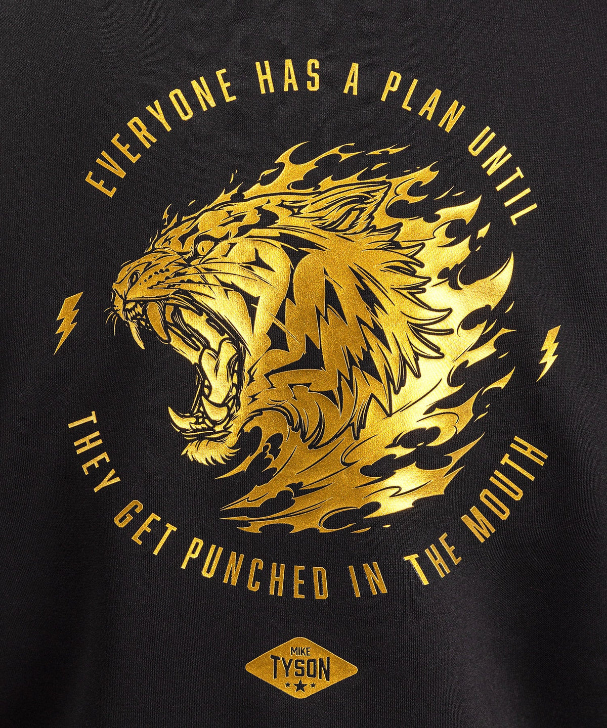 Venum x Mike Tyson Hoodie Tiger - Zwart/Goud