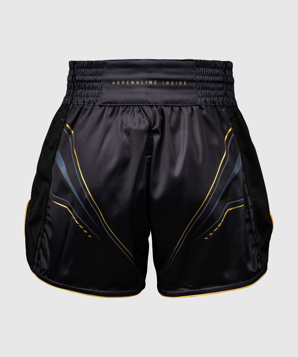Venum Muay Thai Shorts Streamline - Zwart/Goud