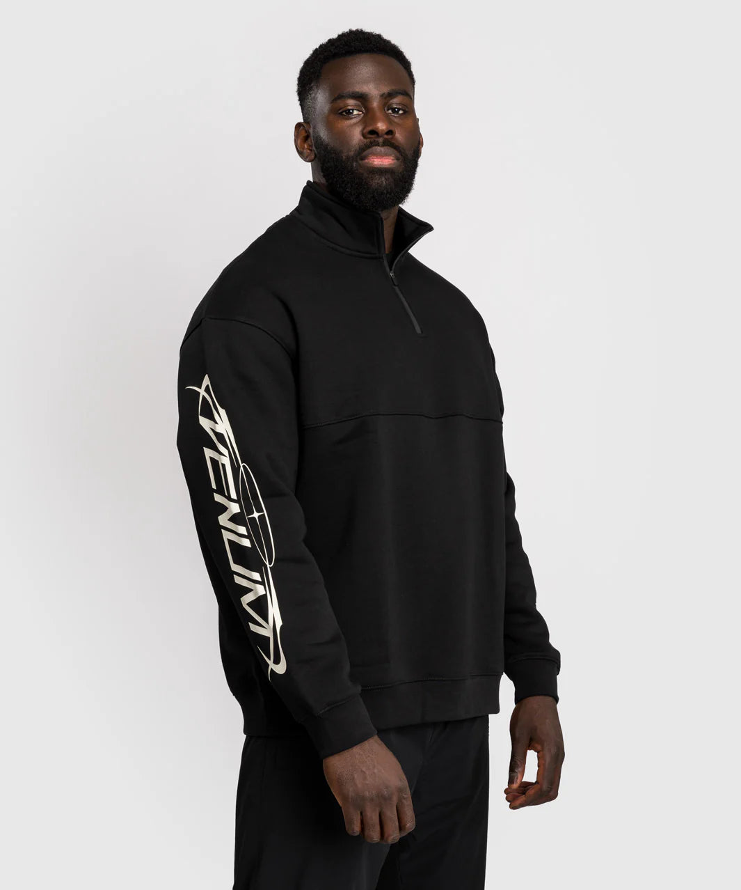 Venum Half-Zip Jacket Eclipse - Zwart