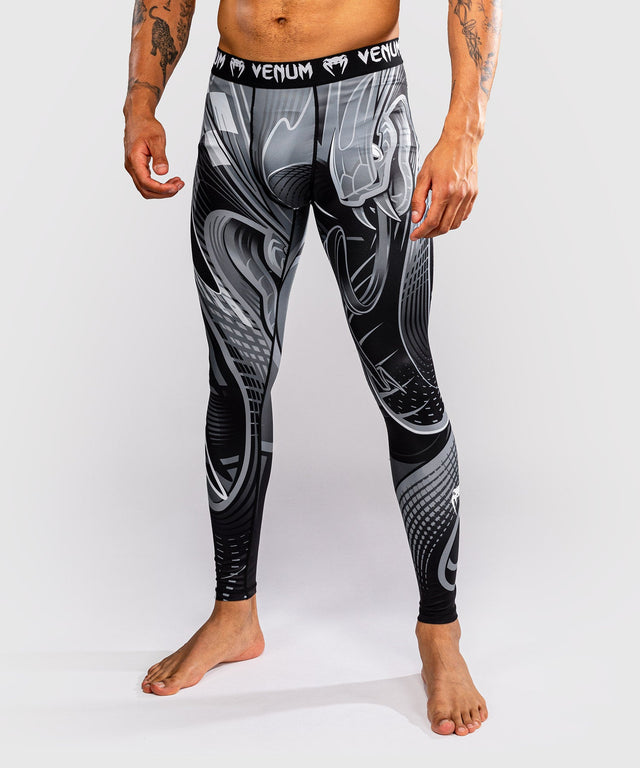Venum Compressie Shorts Crimson Viper 2.0 - Zwart/Grijs