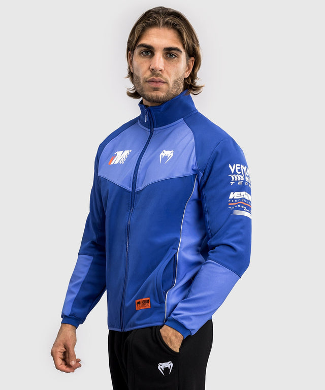 Kurtka Venum Motorsport Softshell – Królewski Niebieski