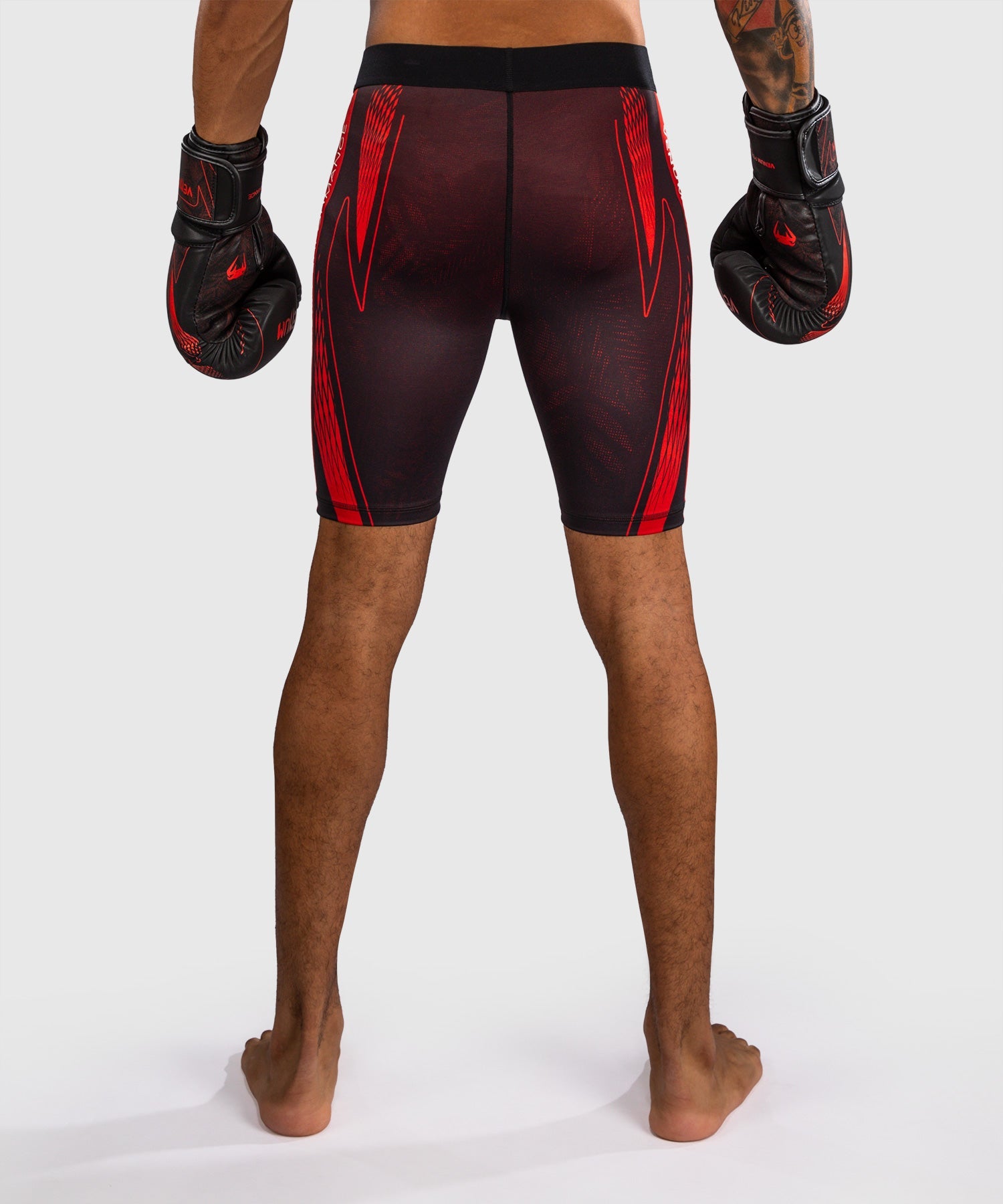 Venum Compressie Shorts Amazonia Reborn - Zwart/Rood