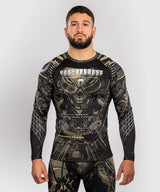 Venum Rashguard Lange Mouwen Invader - Zwart/Zand