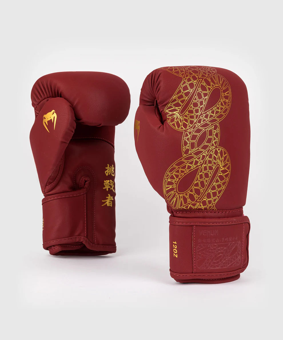 Venum Bokshandschoenen Serpenti - Burgundy