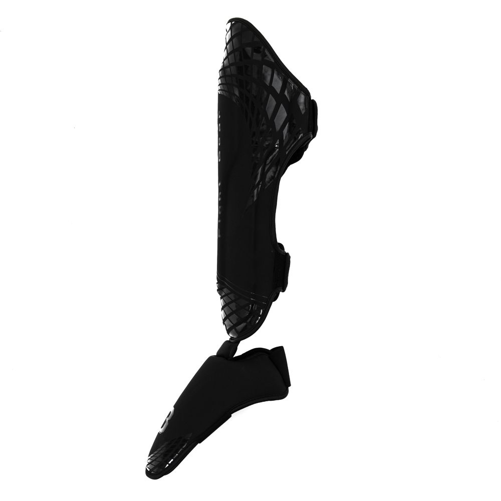 Booster Kickboks Scheenbeschermers BFG Cube - Zwart/Zwart