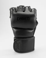 Caged MMA Handschoenen 'X' Series - Zwart/Zwart
