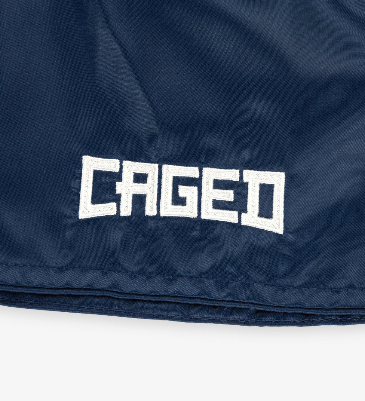 Caged Classic Muay Thai Shorts - Navy Blauw