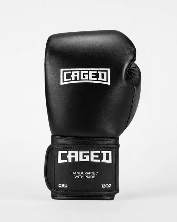 Caged Bokshandschoenen 'X' Series - Zwart/Wit