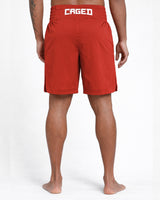 Caged Boksbroek Classic - Rood