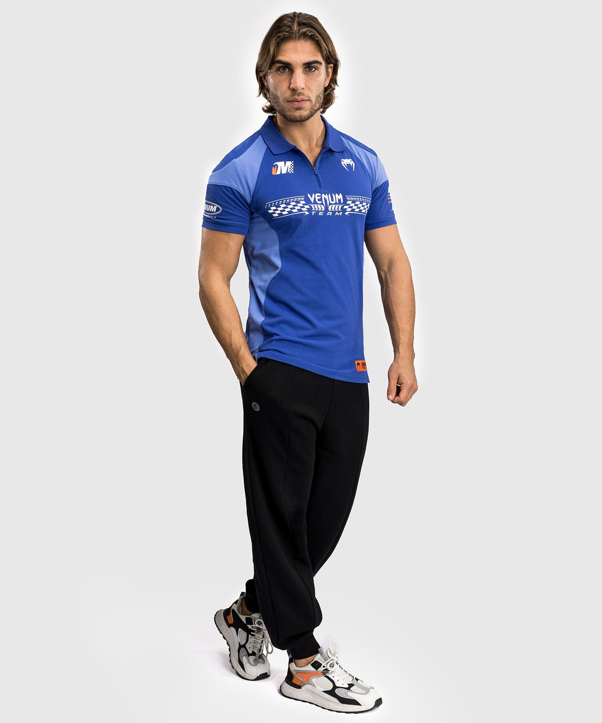 Venum Motorsport Polo - Koninklijk Blauw