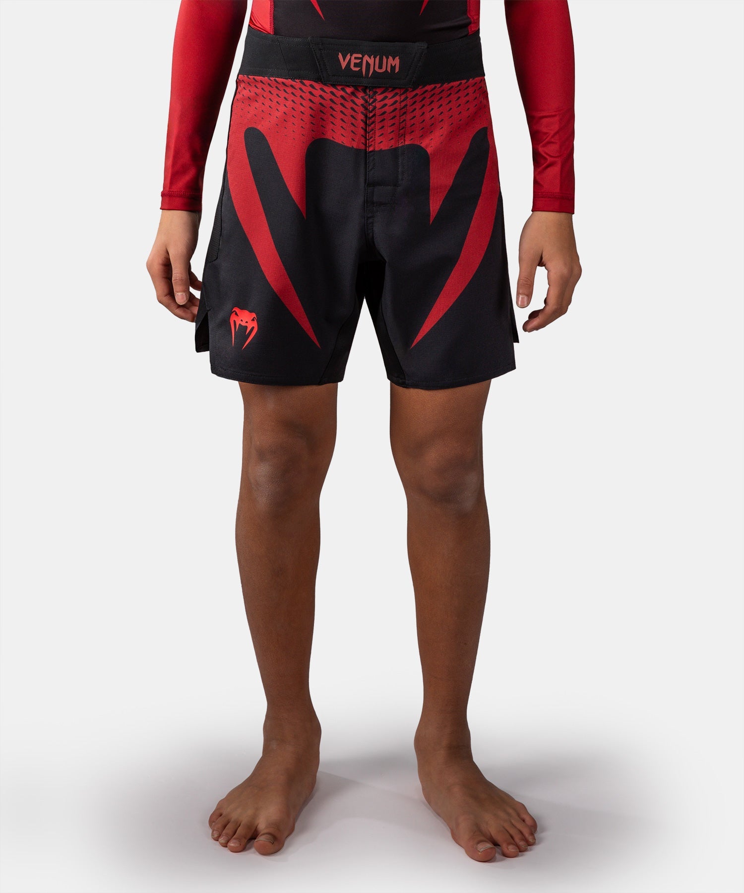 Venum MMA Shorts Attack Kinderen - Zwart/Rood