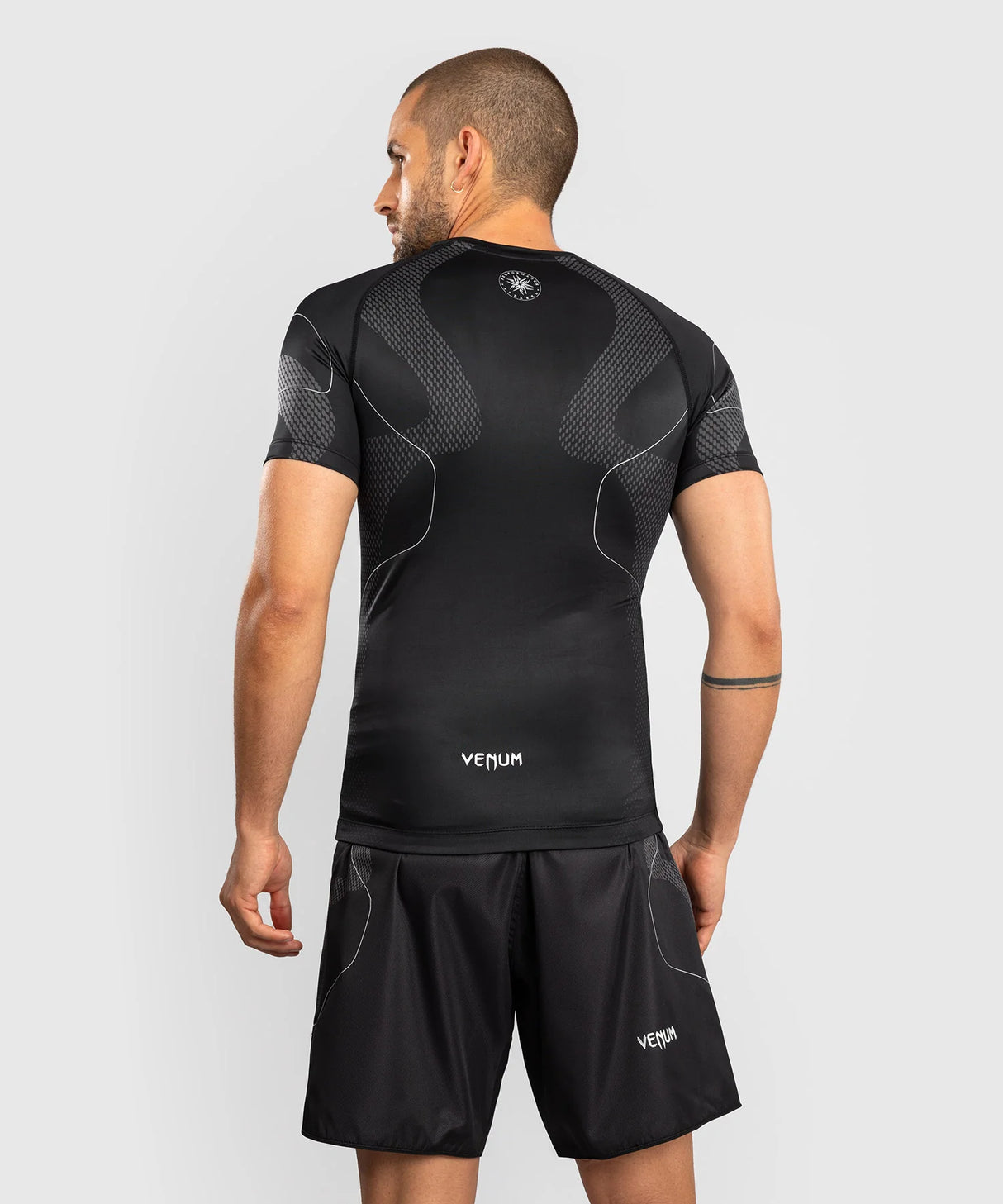 Venum Rashguard Korte Mouwen Nexus - Zwart