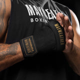 Hayabusa x Mayweather Binnenhandschoenen Deluxe Quick Wraps - Zwart/Goud