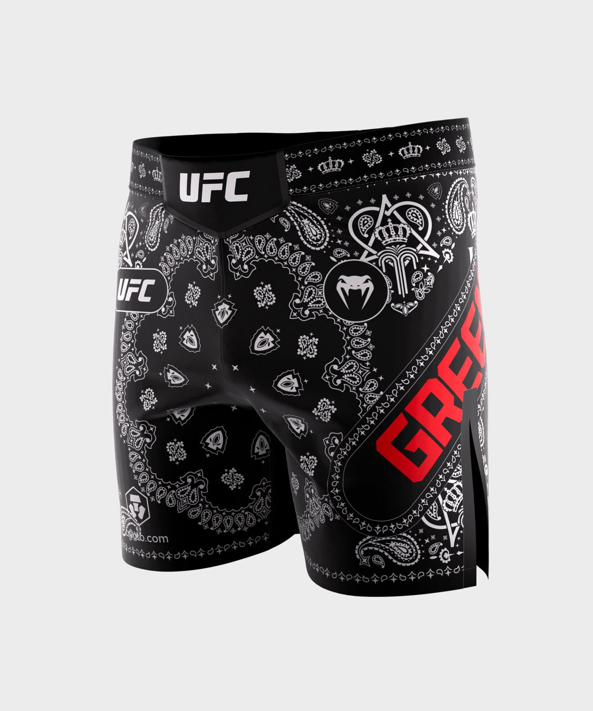 Venum UFC MMA Shorts King Green - Zwart