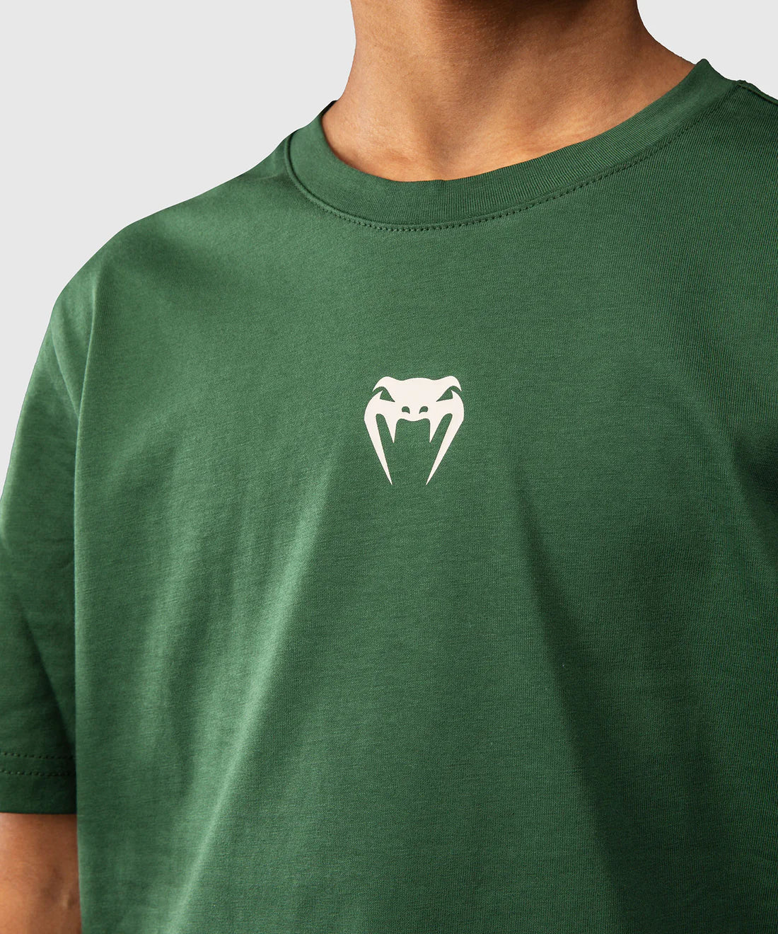 Venum T-Shirt Contender Kids - Korte Mouwen - Groen/Gebroken Wit