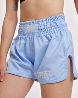 Caged Classic Muay Thai Shorts - Licht Blauw