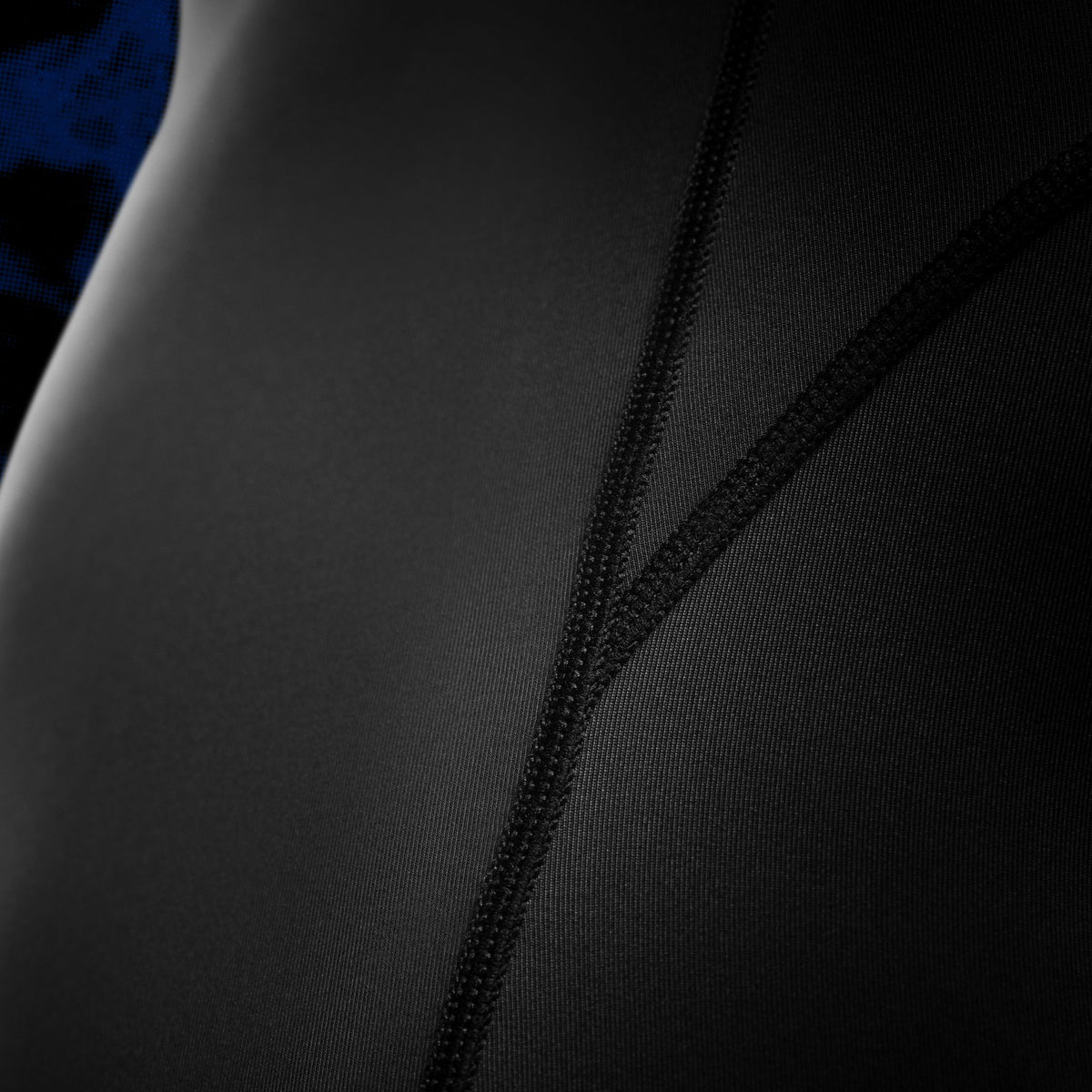 Hayabusa x UFC BJJ Compressie Shorts - Zwart/Blauw