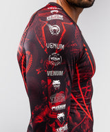 Venum Rashguard 20th Anniversary - Zwart/Rood