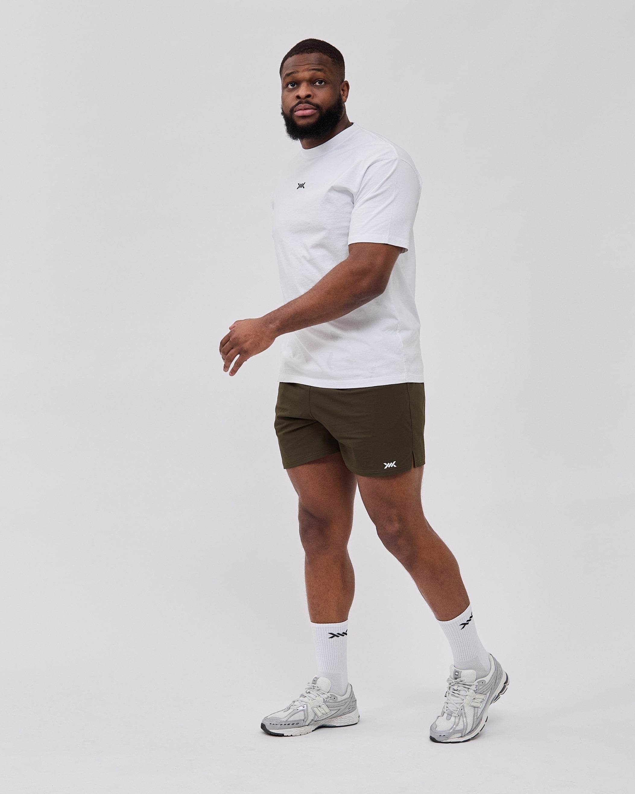 Caged Classic T-Shirt - Wit