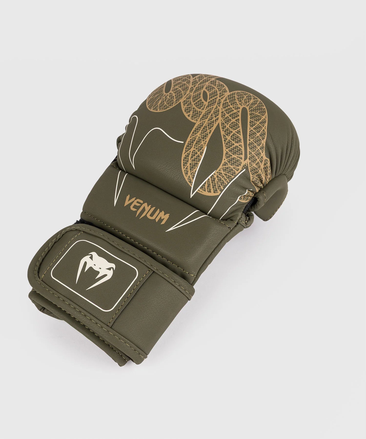 Venum MMA Handschoenen Serpenti - Kaki Groen