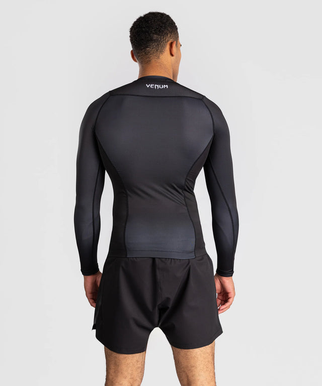 Venum No-Gi Rashguard Long Sleeve - Black/White