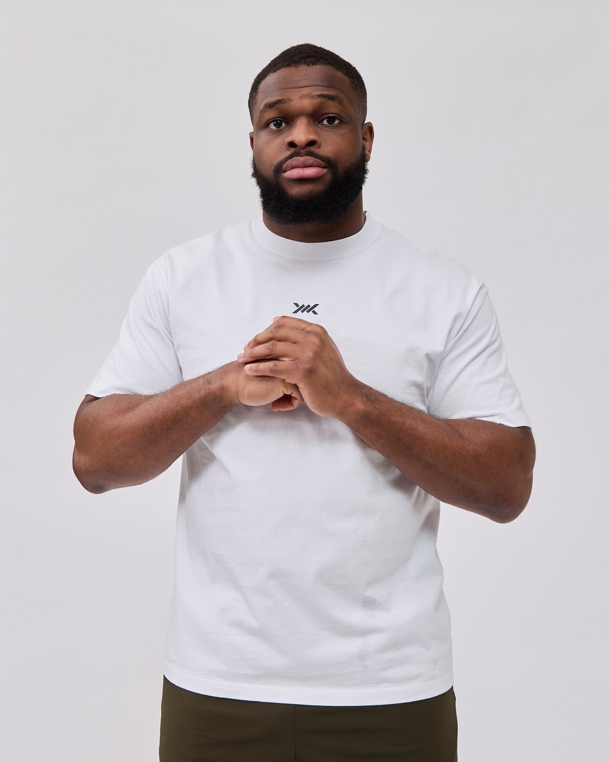 Caged Classic T-Shirt - Wit