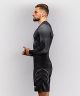 Venum Rashguard Streamline - Zwart/Wit