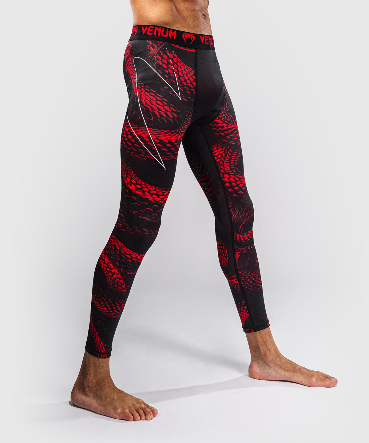 Venum Compressiebroek Matupa - Zwart/Rood/Zilver