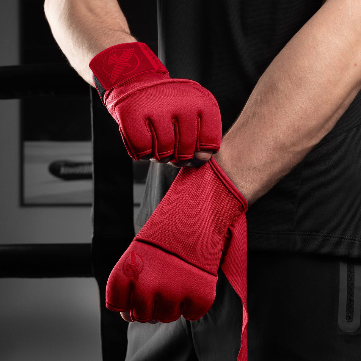 Hayabusa Bandages Deluxe Quick - Rood