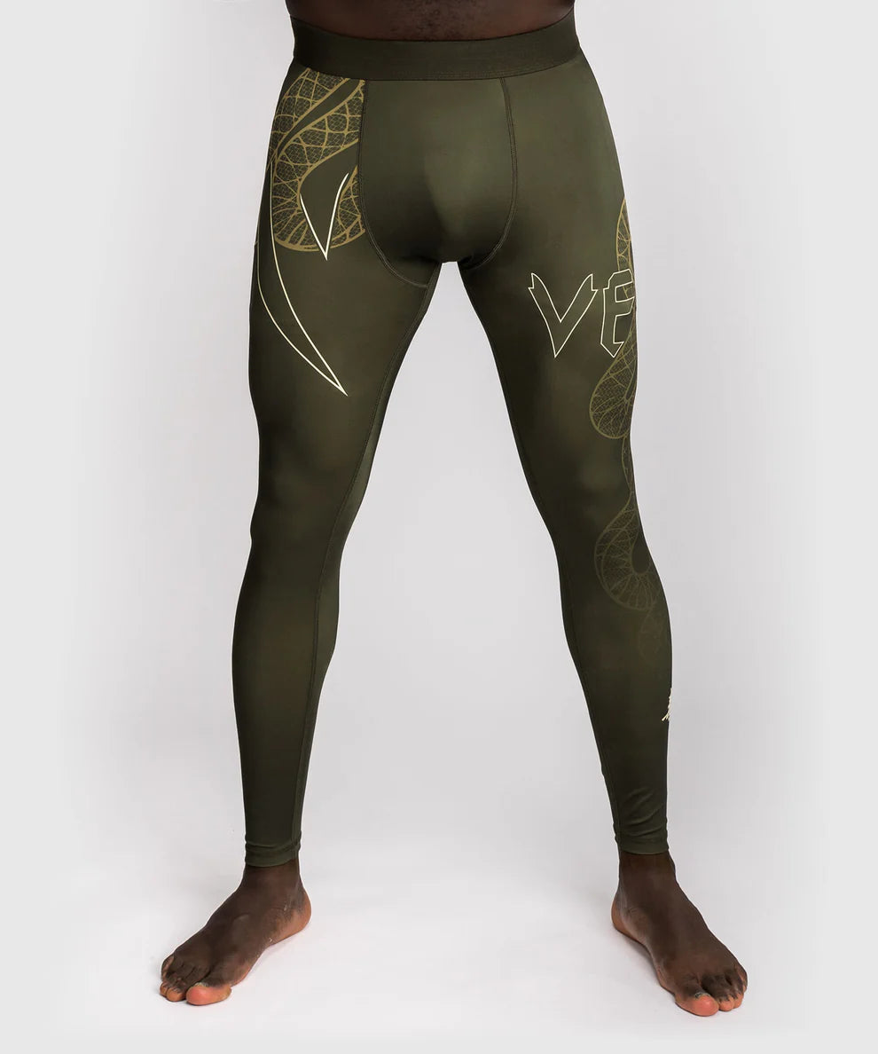 Venum Spats Serpenti - Kaki Groen