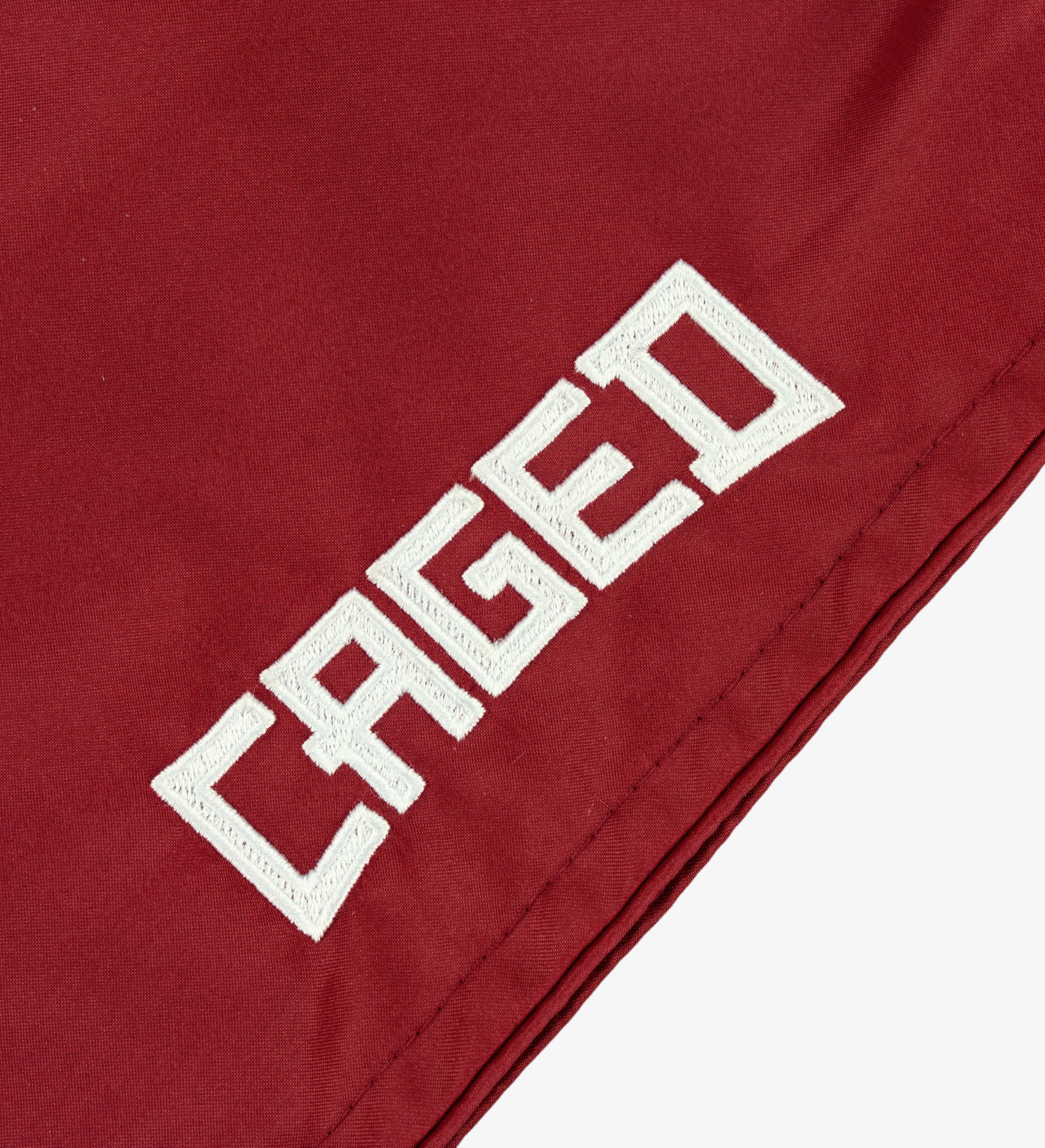 Caged Classic Muay Thai Shorts - Bordeaux Rood