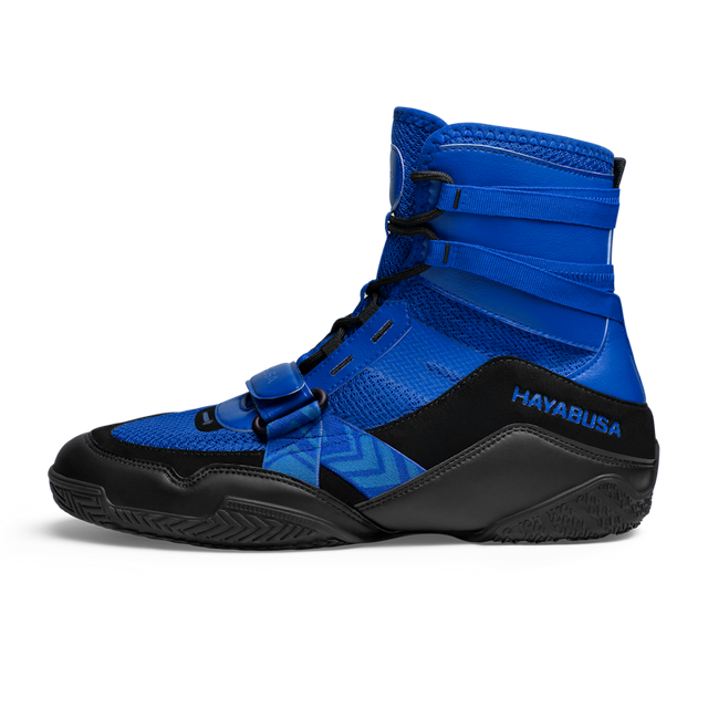 Hayabusa Strike Boxing Shoes - Blue/Black