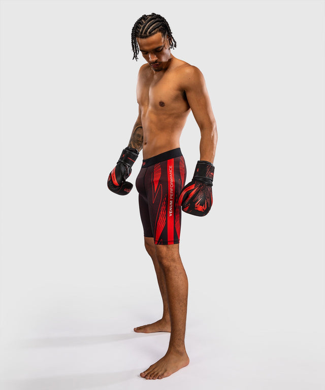 Venum Compressie Shorts Amazonia Reborn - Zwart/Rood