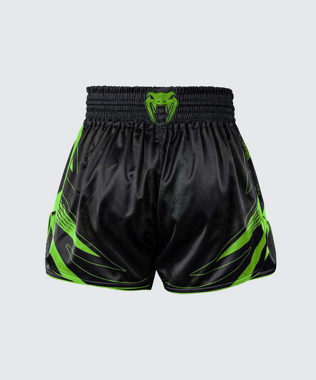 Venum Muay Thai Shorts Amazonia Reborn - Zwart/Groen