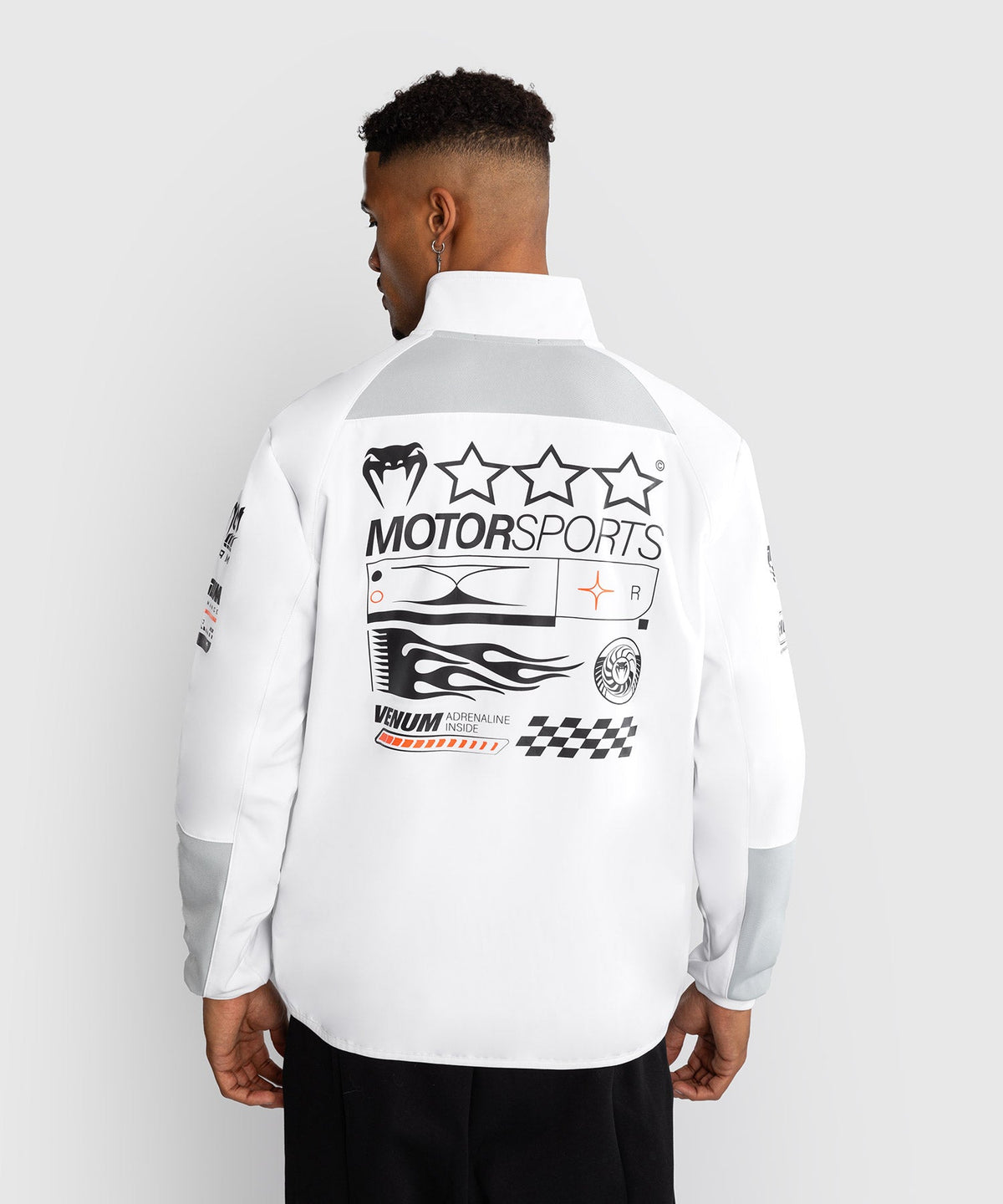 Venum Motorsport Softshell Jas - Wit